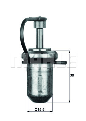 TERMOSTAT Thermostat insert - MAHLE