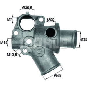 TERMOSTAT Thermostat. integral - MAHLE