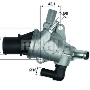 TERMOSTAT Thermostat. integral - MAHLE