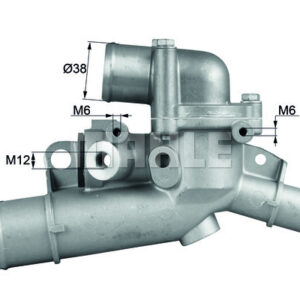 TERMOSTAT Thermostat. integral - MAHLE