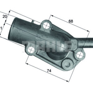 TERMOSTAT Thermostat. integral - MAHLE