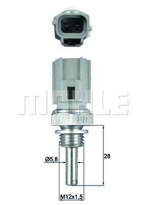 HARARET MÜŞÜRÜ Temperature Sensor - MAHLE