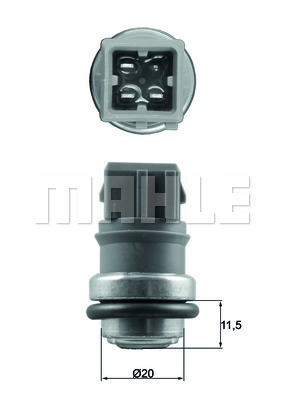 HARARET MÜŞÜRÜ Temperature Sensor - MAHLE