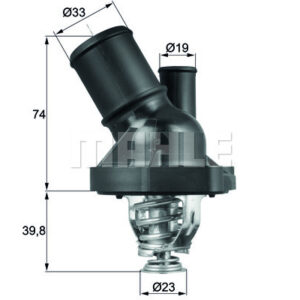 TERMOSTAT Thermostat. integral - MAHLE