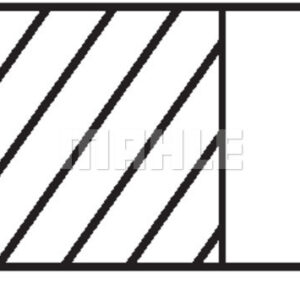 SEGMAN 90.15MM 0.25 W210 S210 C280 E280T E210 ML430 E430 2.8İ 96-03 M112.920/921/944 M113/941/942 - MAHLE