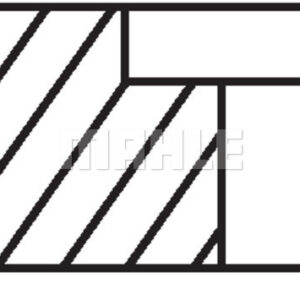 SEKMAN VW 2.5 TDİ T4/LT35 81.00MM ACV 2.5x2x3 - MAHLE