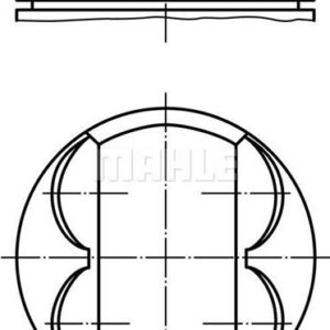 PİSTON SEGMAN 73.40mm STD CORSA D-E-AVEO 1.2 16V EURO 5 A12XER-XEL-B12XEL 63 KW 86PS - MAHLE