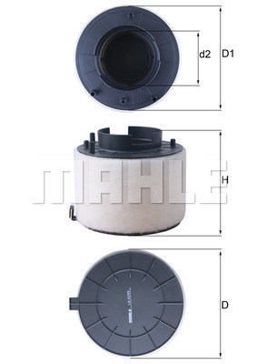 HAVA FİLTRESİ - MAHLE