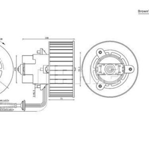 Innenraumgeblaese OPEL OMEGA B KOMBI - MAHLE