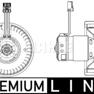 Innenraumgeblaese VOLVO S80 / V80 LHD - MAHLE