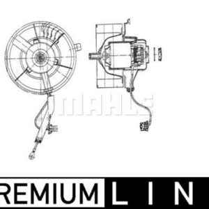 Innenraumgeblaese SEAT AROSA / IBIZA II - MAHLE