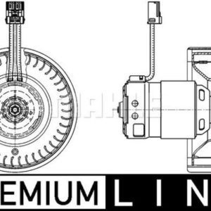 Innenraumgeblaese VOLVO S80 / V80 RHD - MAHLE