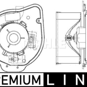 Innenraumgeblaese VOLVO S80/V80 - MAHLE