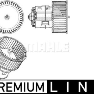 Innenraumgeblaese AUDI-B8 PA RHD - MAHLE