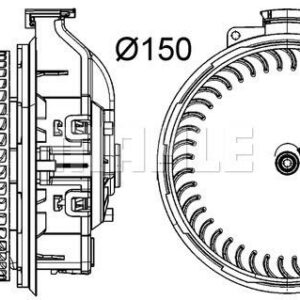 Innenraumgeblaese VW UP - MAHLE