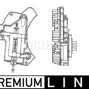 A/C-Gebl seregler und Widerstand MB E-CL. W210 - MAHLE