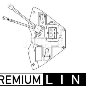 A/C-Gebl seregler und Widerstand VW PASSAT/ AUDI A4 - MAHLE