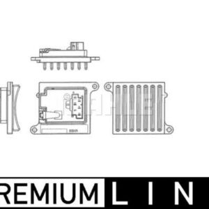 KLIMA FAN REGULATORU MERCEDES W203 CL203 W220 W221 W163 - MAHLE