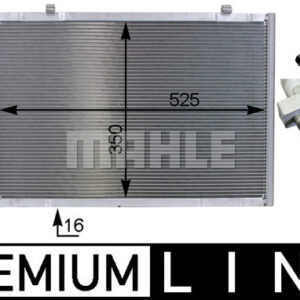 A/C-Kondensator FORD B-MAX / FIESTA - MAHLE