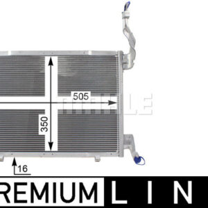 A/C-Kondensator FORD FIESTA VI DIESEL - MAHLE