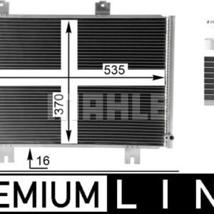 A/C-Kondensator HONDA JAZZ - MAHLE