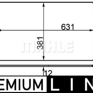 KLIMA RADYATORU PREMIUM LINE BMW G30 G11 G12 G14 G15 G16 G32 - MAHLE