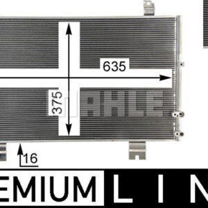 A/C-Kondensator LEXUS GS250 / GS450H - MAHLE