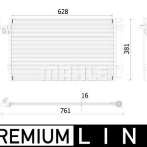 A/C-Kondensator BMW 5 G30 / 7 G11/12 - MAHLE