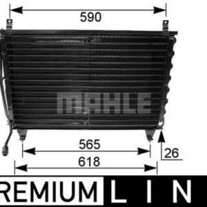 A/C-Kondensator MB S-CL. W126 - MAHLE