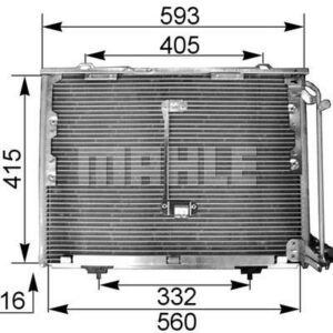 KLIMA RADYATORU MERCEDES C-CLASS W202 S202 - MAHLE