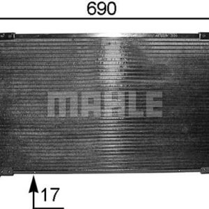 A/C-Kondensator PEUGEOT 406 - MAHLE