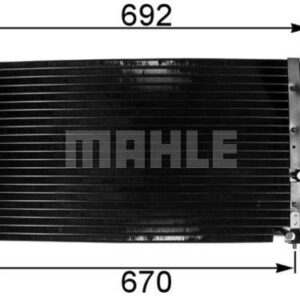 A/C-Kondensator MITSUBISHI SPACE RUNNER - MAHLE