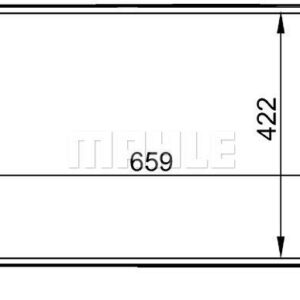 KLIMA RADYATORU AJ-V6 FB AJ-V8 AJ8FT S-TYPE II X200 1999 2007 - MAHLE