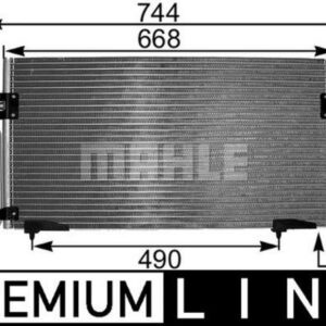 A/C-Kondensator PEUGEOT 306/CITROEN XSARA - MAHLE