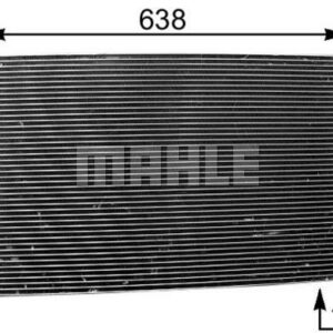 A/C-Kondensator RENAULT MEGANE II/ SCENIC - MAHLE