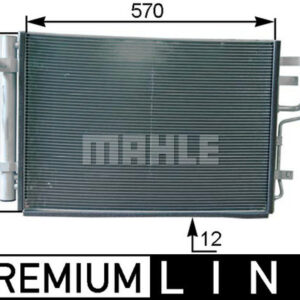 A/C-Kondensator HYUNDAI ELANTRA 20006- - MAHLE