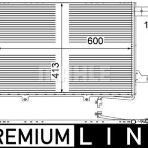 KLIMA RADYATORU TAVAN MERCEDES SPRINTER 906 06 - MAHLE