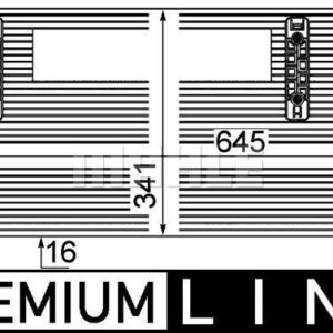 A/C-Kondensator AUDI A4 / A5 - MAHLE