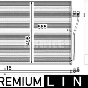 KLIMA RADYATORU PREMIUM LINE BMW F01 F02 F03 F04 - MAHLE