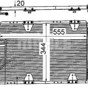 A/C-Kondensator SUZUKI GRANDVITARA - MAHLE