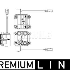 Chiller PORSCHE PANAMERA - MAHLE