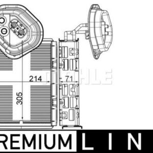 Verdampfer MB S-CLASS W222 - MAHLE