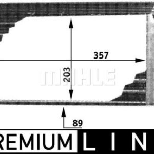 Verdampfer MB S-CL. W140 - MAHLE