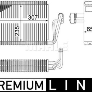 Verdampfer MB S-CL. W220 - MAHLE