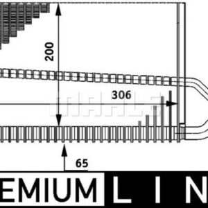 EVAPORATOR MERCEDES C219 W211 S211 - MAHLE