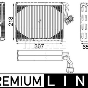 Verdampfer MB S-CLASS W221 - MAHLE