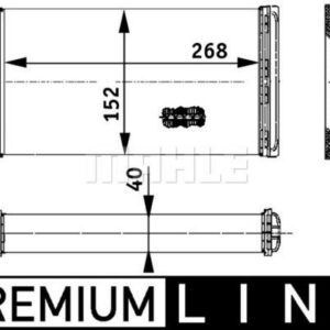 Innenraum-W rmetauscher MB G-CL. - MAHLE