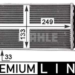 Innenraum-W rmetauscher PEUGEOT 307 DIESEL - MAHLE