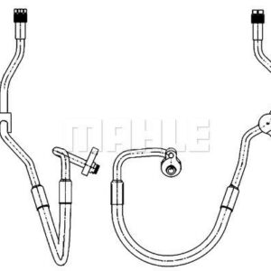 A/C-Schlauchgruppe FORD MONDEO IV / GALAXY - MAHLE