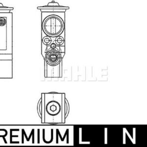 Expansionsventil und Orifice Tube CITROEN C4 - MAHLE